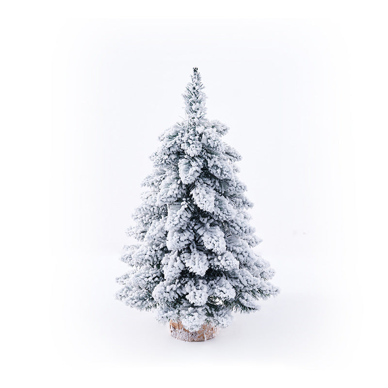 Christmas Small Flocking Tree Mini Christmas Tree