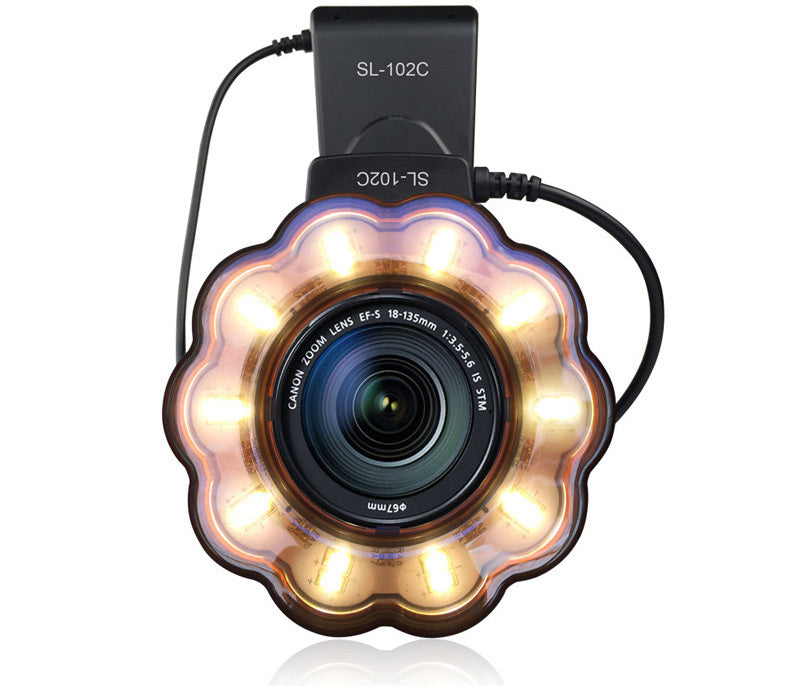 SL-102 SLR Camera Indoor And Outdoor Adjustable Fill Light Lights Synchronization Flashing Lights