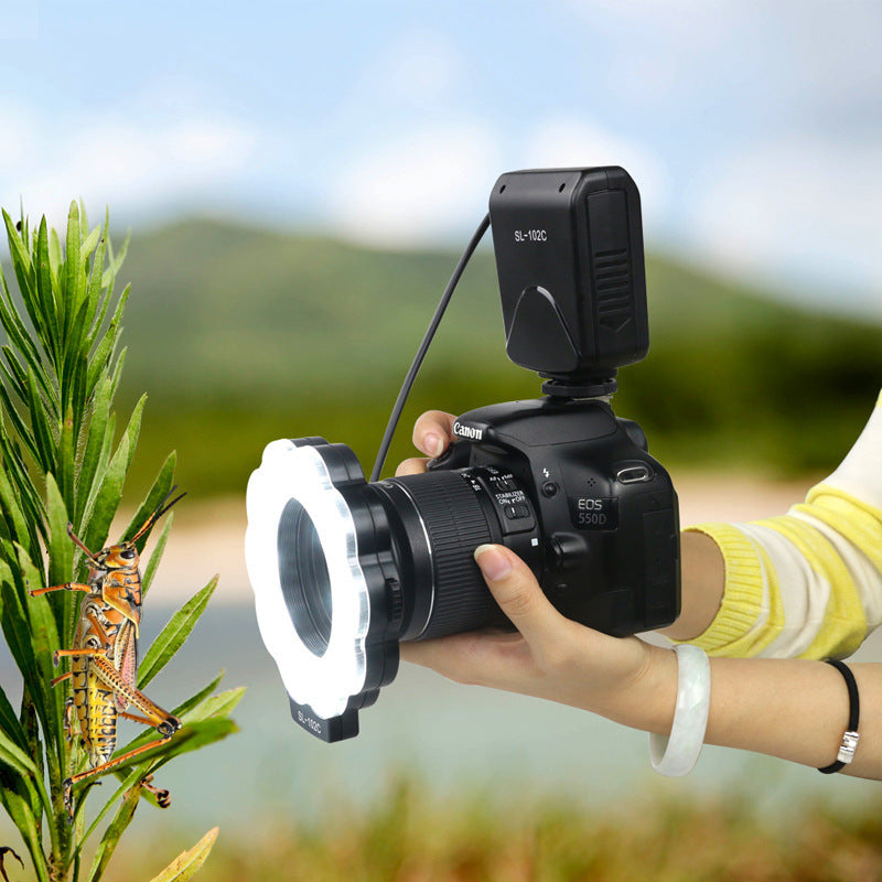 SL-102 SLR Camera Indoor And Outdoor Adjustable Fill Light Lights Synchronization Flashing Lights