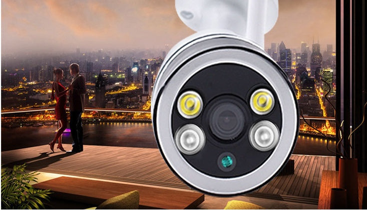 Day and night full-color wireless surveillance cameras