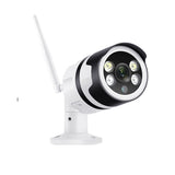 Day and night full-color wireless surveillance cameras