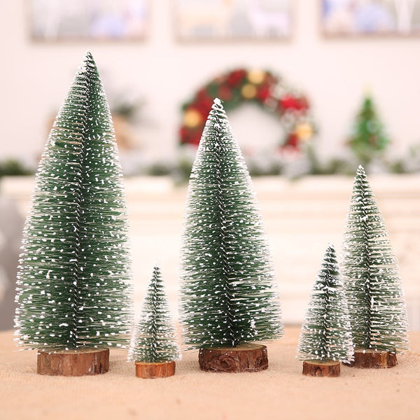 Decorative Supplies Christmas Tree Ornaments White Christmas Pine Tree Decoration